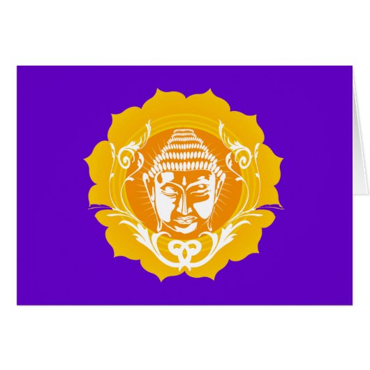 Orange & Yellow Buddha (Front Horizontal)