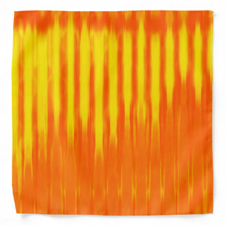 Orange & Yellow Fire Flames Bandana Design