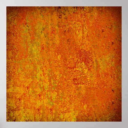 Orange yellow grunge backgroundabstractartbackgr poster