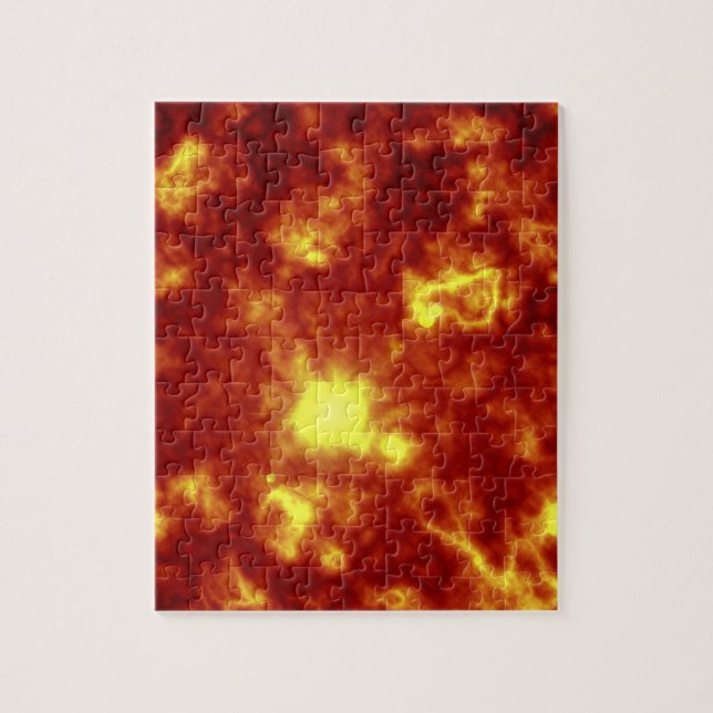 Orange & Yellow Jigsaw Puzzle (Vertical)