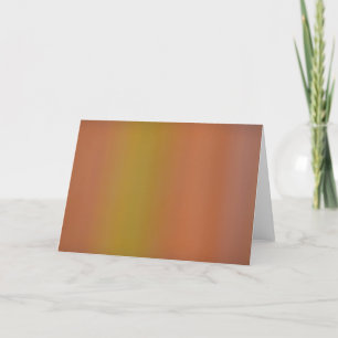 Orange & Yellow Note Card