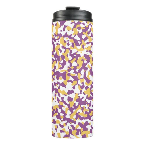 Orange Yellow Pink Purple Camouflage Colors  Thermal Tumbler