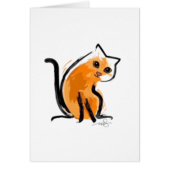 Orange You A Cat Cards (Front)