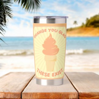 Orange You Glad  Fun Frozen Whip Design