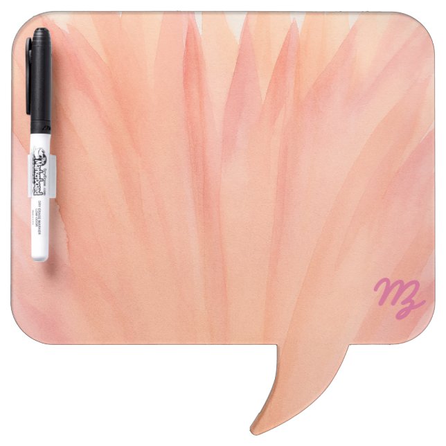 Orange You Going 2 Say Something  Dry Erase Board (Front)