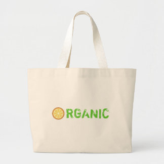 Orange You Organic Large Tote Bag