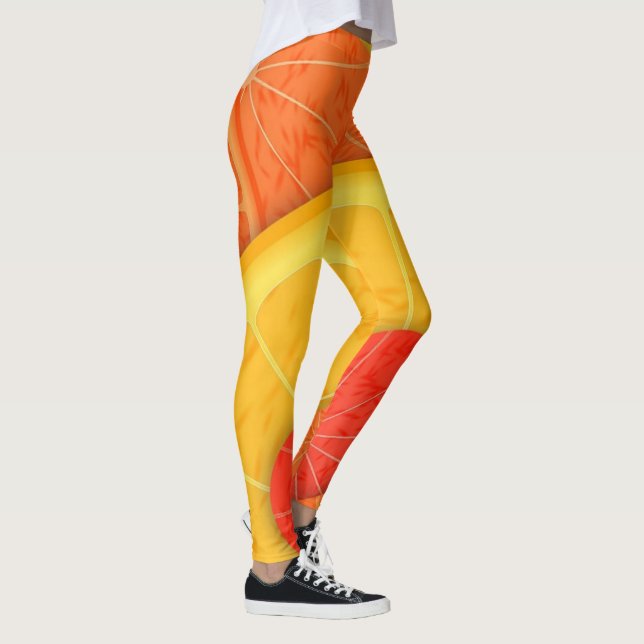 Orange | Zazzle_Growshop. Leggings (Right)