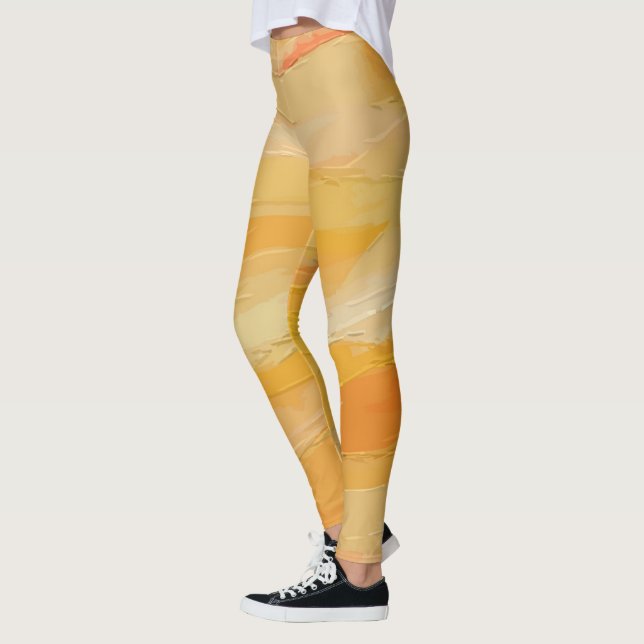 Orange | Zazzle_Growshop. Leggings (Left)