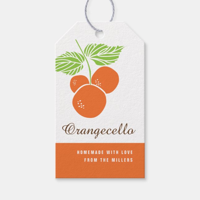 Orangecello Gift Tag (Front)