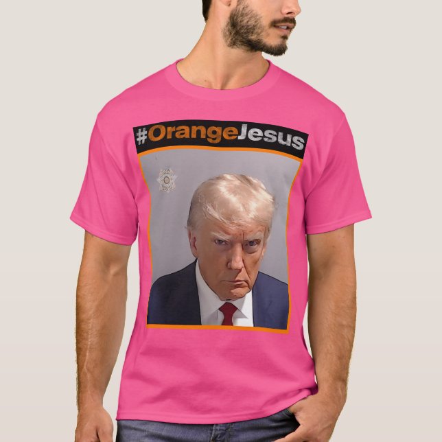 Orangejesus (Hi-Res) T-Shirt (Front)