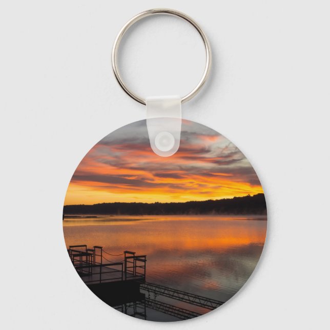 Orangelicious Morning Keychain (Front)
