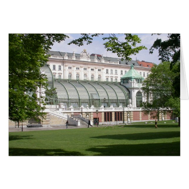 Orangery Burggarten, Vienna Austria Cards (Front Horizontal)