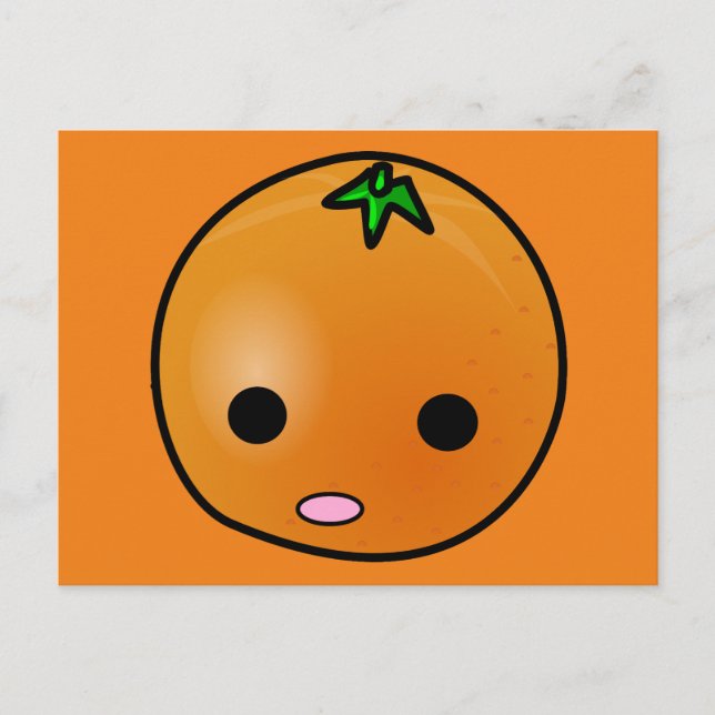 oranges-297095  oranges fruit eyes food face orang postcard (Front)
