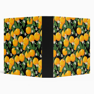 Oranges 3 Ring Binder