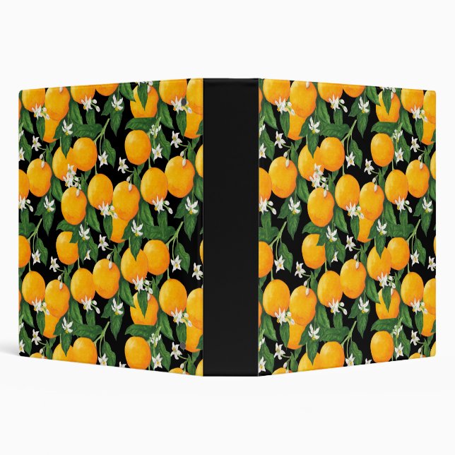 Oranges 3 Ring Binder (Background)
