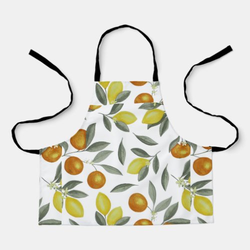 Oranges and lemons apron