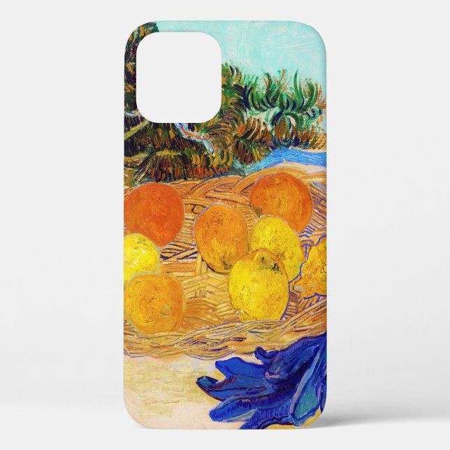 Oranges and Lemons with Blue Gloves, Van Gogh Case-Mate iPhone Case (Back)