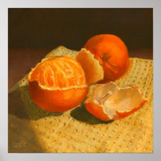 Oranges Art Poster