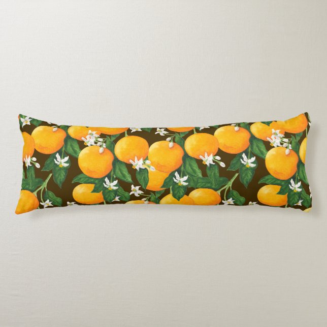 Oranges Body Pillow (Front)
