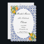 Oranges bridal shower invitation<br><div class="desc">BRIDAL SHOWER ORANGES INVITATION FOR SPRING,  SUMMER AND THE FALL.</div>