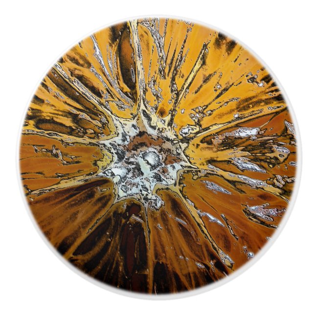 ORANGES CERAMIC KNOB (Front)