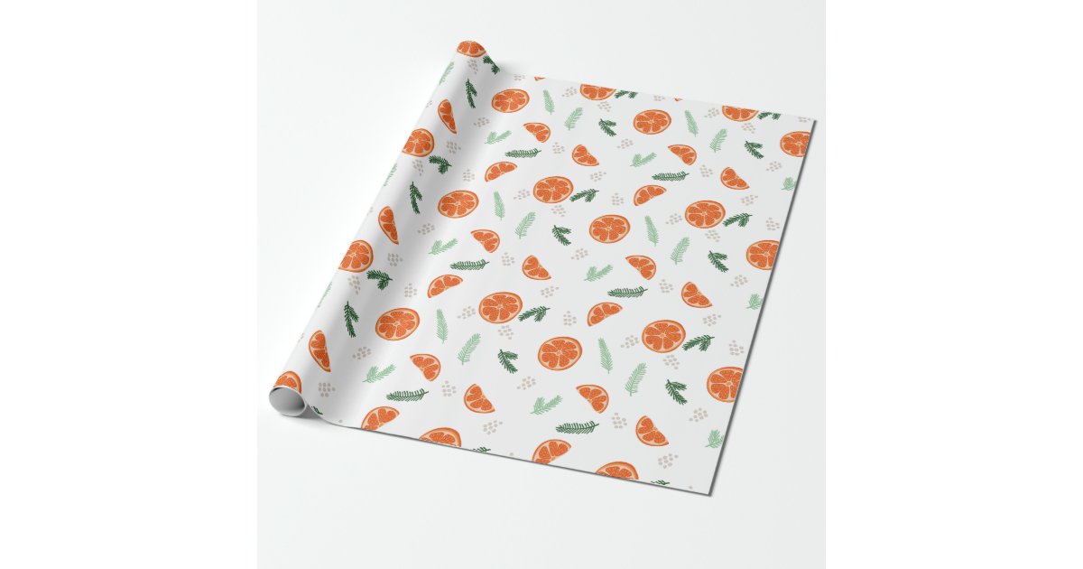 Solid color plain orange apricot wrapping paper sheets, Zazzle