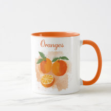 Oranges Coffee Mug - Choose Your Fruit