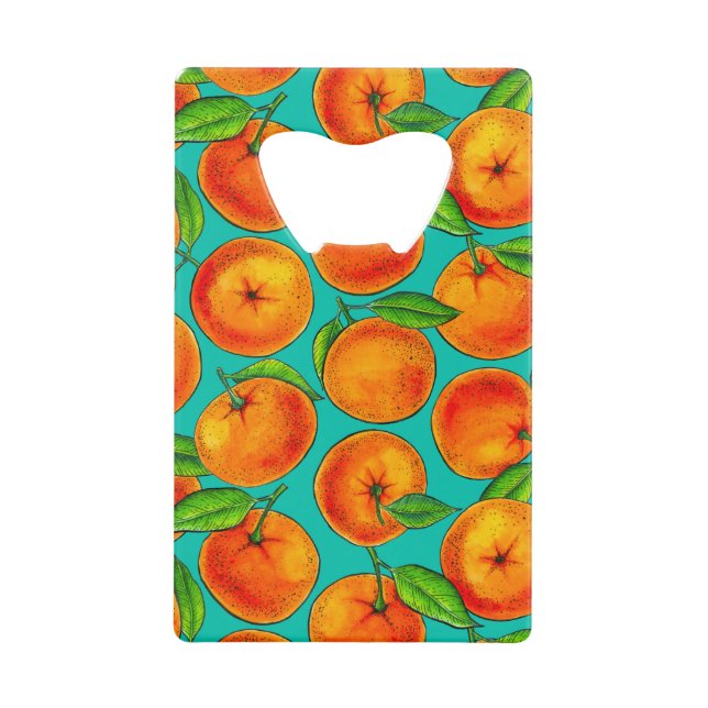 Oranges Credit Card Bottle Opener (Front)