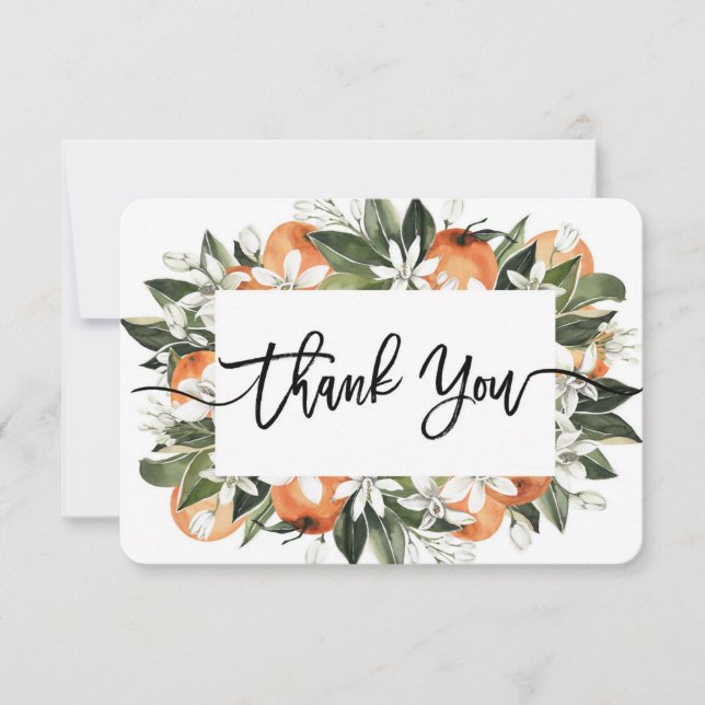 Oranges cuties thank you card (Front)