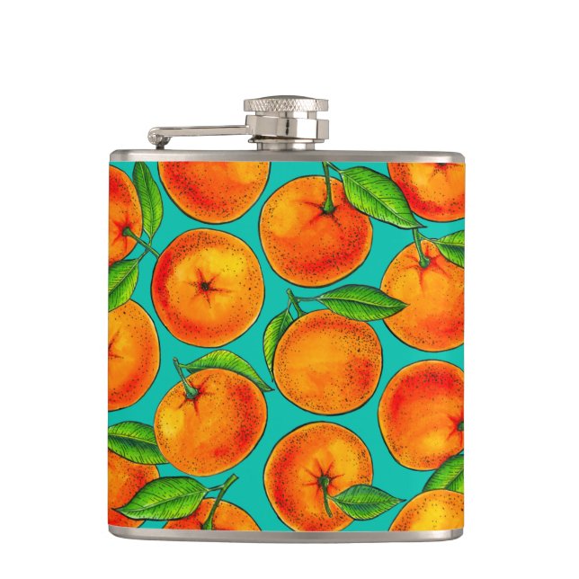 Oranges Flask (Front)
