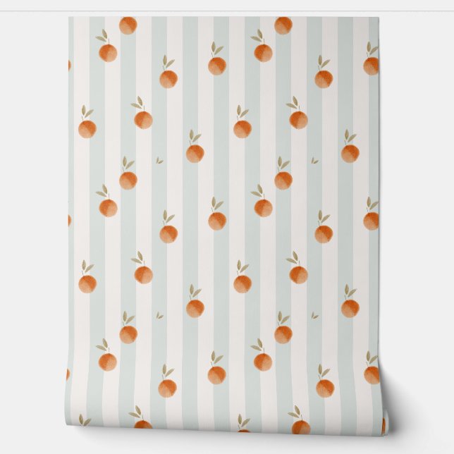 Oranges Fruit cute wallpaper  (Unrolling)