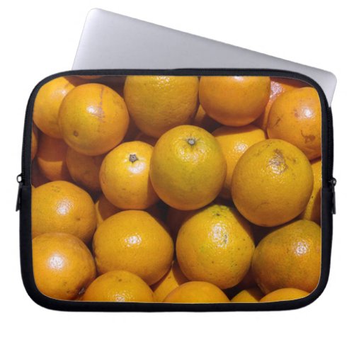 Oranges fruit Florida market orange  Laptop Sleeve