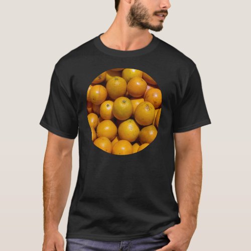 Oranges fruit Florida market orange  T_Shirt