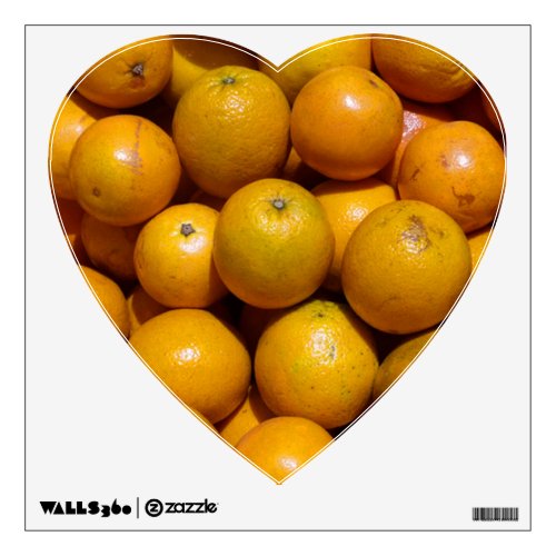 Oranges fruit Florida market orange  Wall Sticker