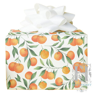 Oranges Gift Wrapping Paper