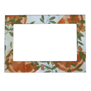Oranges Greenery  Magnetic Frame