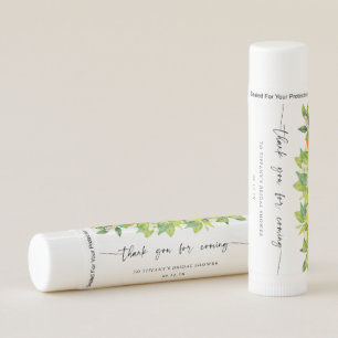 Oranges Lemon Citrus Bridal Shower Thank You Lip Balm