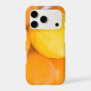 Oranges Lemon Citrus Fruit Close-up Photograph iPhone 17 Pro Case