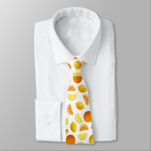 Oranges & Lemons Neck Tie