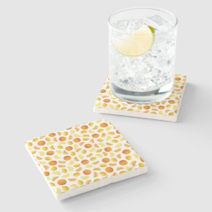 Oranges & Lemons Stone Coaster