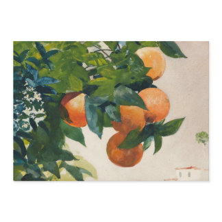 Oranges on a Branch | Winslow Homer Cards