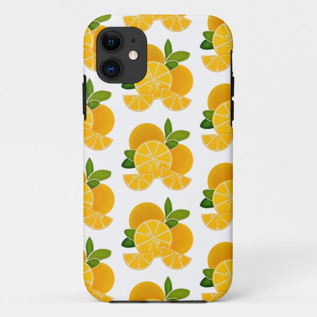 Oranges, orange slices, citrus fruit    Case-Mate iPhone case (Back)