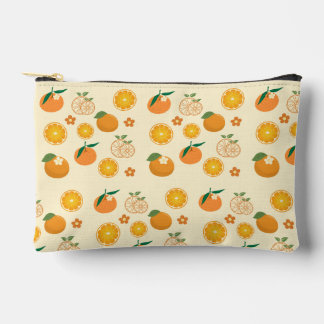 Oranges Pattern Accessory Pouch