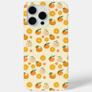  Oranges Pattern iPhone 15 Pro Max Case