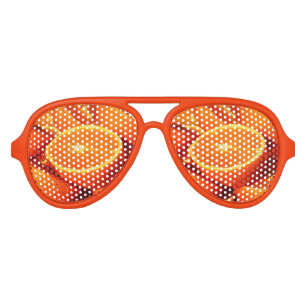 Oranges Photograph Aviator Sunglasses