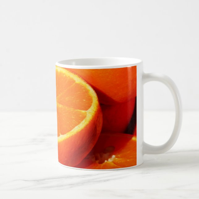 Oranges Photograph Coffee Mug (Right)