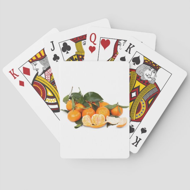 Oranges Poker Cards (Back)