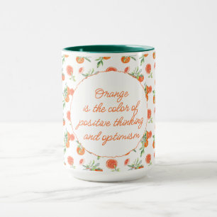Oranges Quote Mug