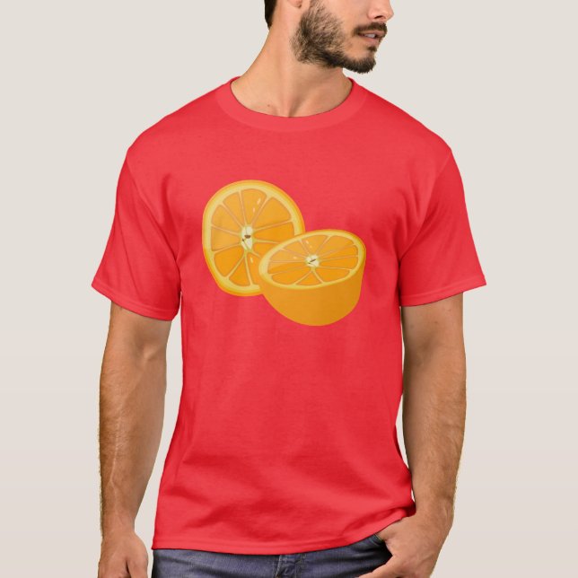 Oranges (Red) T-Shirt (Front)