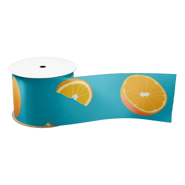 Oranges Satin Ribbon (Spool)